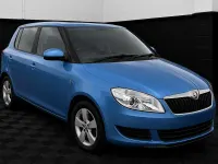 Used Skoda Fabia SE 2014 Blue Hatchback