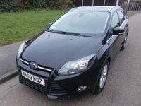 Used Ford Focus Zetec 115 HP (84 kW) 2013 Black Estate