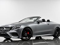 Used Mercedes E220 AMG line 194 HP (142 kW) 2019 Grey Cabriolet
