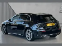 Used Mercedes A180 AMG Line Premium 134 HP (98 kW) 2023 Black Hatchback