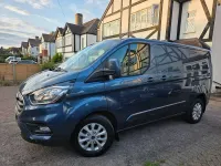 Used Ford Transit Custom Limited 130 HP (95 kW) 2023 Blue Van