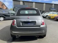 Begagnad Fiat 500C Lounge 69 HK (50 kW) 2014 Grå Cab
