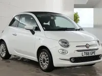 Used Fiat 500C Lounge 2016 White Cabriolet