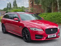 Used Jaguar XF R-Sport 2019 Red Estate