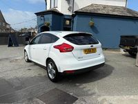 Used Ford Focus Zetec 2017 White Hatchback