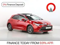 Used Toyota Corolla Design 116 HP (85 kW) 2019 Red Hatchback