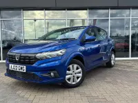 Second-hand Dacia Sandero Comfort 90 CP (66 kW) 2022 Albastru Hatchback