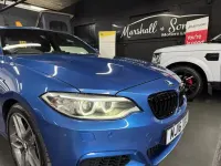 Used BMW 218 M Sport 136 HP (100 kW) 2016 Blue Coupe