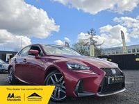 Used Lexus IS300h Sport Line 178 HP (130 kW) 2019 Red Sedan