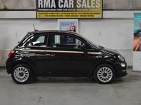 Used Fiat 500 Lounge 69 HP (50 kW) 2018 Black Hatchback