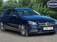Used Mercedes C200 Premium 184 HP (135 kW) 2017 Blue Estate