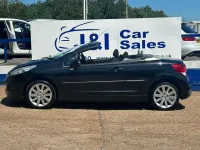 Used Peugeot 207 CC GTi 120 HP (88 kW) 2011 Black Cabriolet