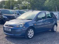 Used Ford Fiesta Style 75 HP (55 kW) 2006 Blue Hatchback