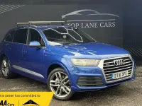 Used Audi Q7 S-Line 2016 Blue SUV