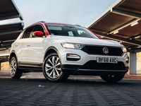 Used VW T-Roc Design 115 HP (84 kW) 2018 White SUV