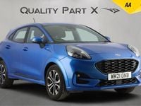 Used Ford Puma ST-Line 125 HP (91 kW) 2021 Blue SUV