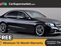 Used Mercedes C220 AMG line 194 HP (142 kW) 2020 Black Sedan
