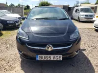Usado Vauxhall Corsa Design Edition 2015 Preto Citadino