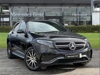 Used Mercedes EQC400 AMG line 300 kW (408 HP) 2023 Black SUV