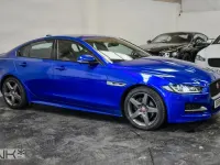 Used Jaguar XE R-Sport 180 HP (132 kW) 2018 Blue Sedan