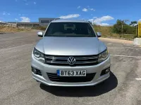 Used VW Tiguan R-line 177 HP (130 kW) 2014 Silver SUV
