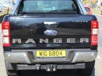 Second-hand Ford Ranger Limited 170 CP (125 kW) 2022 Negru Pickup