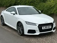 Used Audi TT S-Line 180 HP (132 kW) 2018 White Coupe