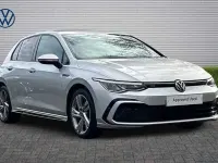 Used VW Golf VIII R-line 150 HP (110 kW) 2022 Silver Hatchback