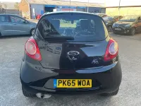 Begagnad Ford Ka Zetec 69 HK (50 kW) 2015 Svart Halvkombi