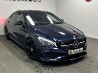 Used Mercedes CLA220 AMG line 177 HP (130 kW) 2018 Blue Sedan