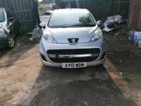 Used Peugeot 107 68 HP (50 kW) 2010 Silver Hatchback