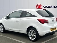 Used Vauxhall Corsa Sport 75 HP (55 kW) 2018 White Hatchback