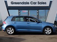 Used VW Golf VII Match 2016 Blue Hatchback
