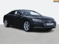 Used Audi A5 S-Line 190 HP (139 kW) 2018 Black Coupe