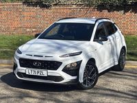 Used Hyundai Kona N Line 118 HP (86 kW) 2021 White SUV