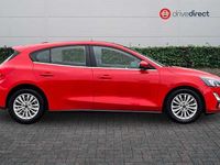 Used Ford Focus Titanium 2022 Red Hatchback