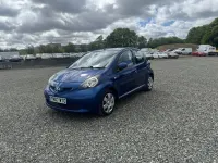 Gebraucht Toyota Aygo 2007 Blau Kleinwagen