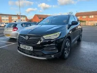 Used Vauxhall Grandland X Sport 130 HP (95 kW) 2018 Black SUV