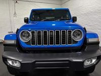Used Jeep Wrangler Sahara 268 HP (197 kW) 2024 Hydro blue SUV
