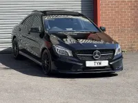Used Mercedes CLA200 AMG 136 HP (100 kW) 2014 Black Coupe