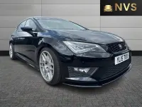 Used Seat Leon FR 220 HP (161 kW) 2015 Black Hatchback
