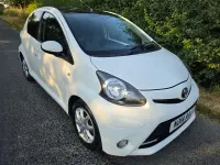Used Toyota Aygo 68 HP (50 kW) 2014 White Hatchback