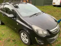 Used Vauxhall Corsa Sportive 95 HP (69 kW) 2014 Black Hatchback