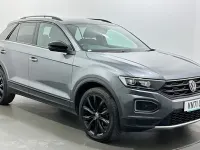 Usado VW T-Roc Black Edition 150 HP (110 kW) 2021 Cinzento SUV