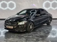 Used Mercedes CLA180 AMG line 122 HP (89 kW) 2016 Black Coupe