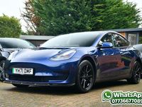 Used Tesla Model 3 Standard Range 366 kW (498 HP) 2021 Blue Sedan