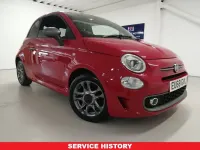 Used Fiat 500 S 69 HP (50 kW) 2018 Red Hatchback
