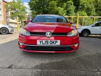 Used VW Golf VII Match 115 HP (84 kW) 2019 Red Hatchback
