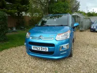 Used Citroën C3 Picasso Exclusive 120 HP (88 kW) 2014 Blue MPV