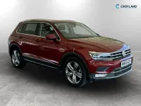 Used VW Tiguan SEL 180 HP (132 kW) 2017 Red SUV